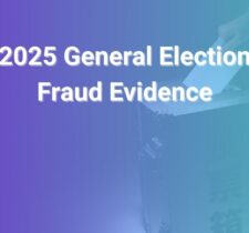 2025 general election fraud evidence