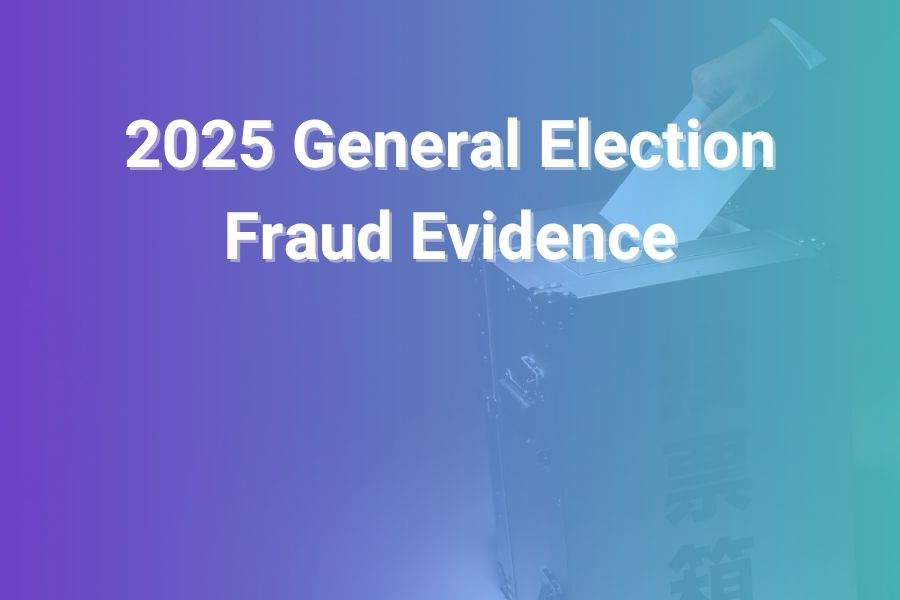 2025 general election fraud evidence