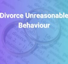 divorce unreasonable behaviour