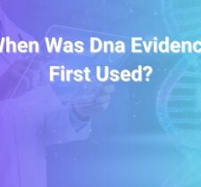 when was dna evidence first used